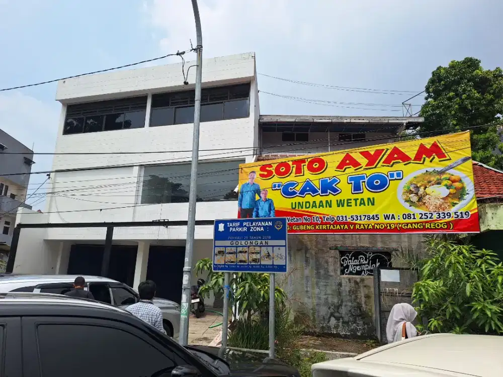 Ruko 3 Lantai Nol Jalan