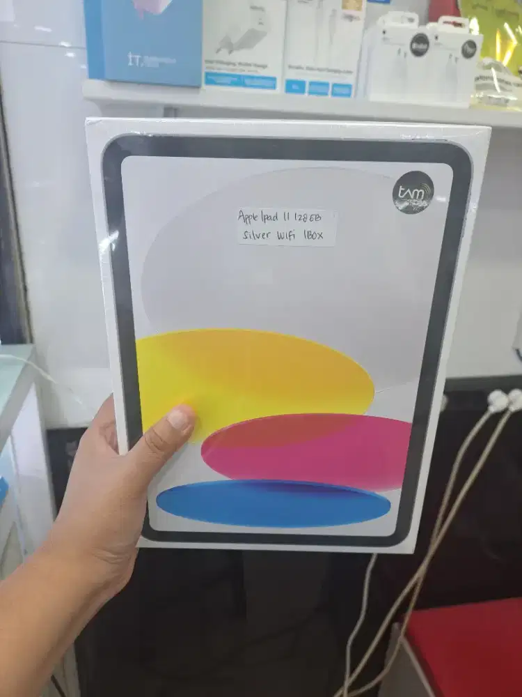 Apple IPad 11 128GB Silver Wifi Only New Segel Box Garansi IBOX
