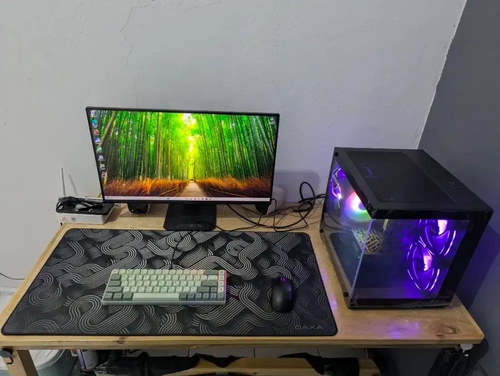 KOMPUTER PC GAMING FULLSET I5 14400F RTX 5060 TI RAM 32GB NVME 1TB