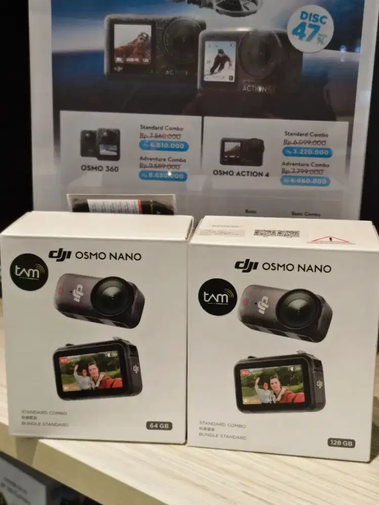 DJI OSMO NANO 128GB CASH KREDIT BUNGA RINGAN
