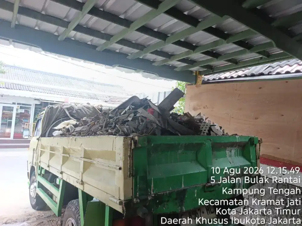 Jasa buang puing dan tanah