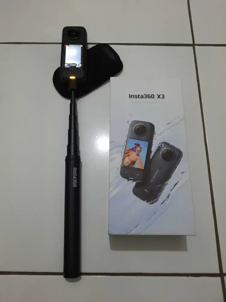 Dijual Kamera Insta 360 X3 istimewa lengkap