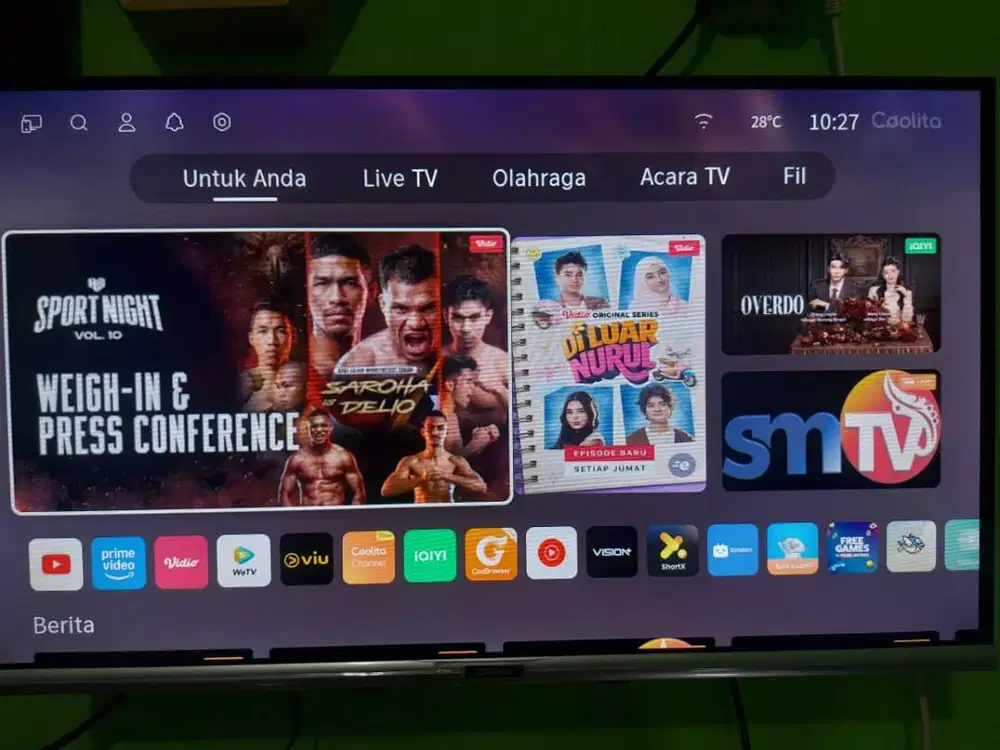 COOCAA 32S3U SMART TV 32 NORMAL & MULUS | FULLSET + BONUS BRACKET