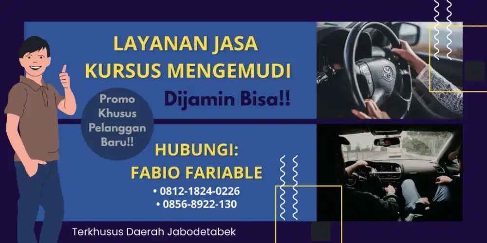 Kursus Stir Mobil Matic dan Manual