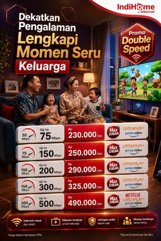 IndiHome promo speed boost