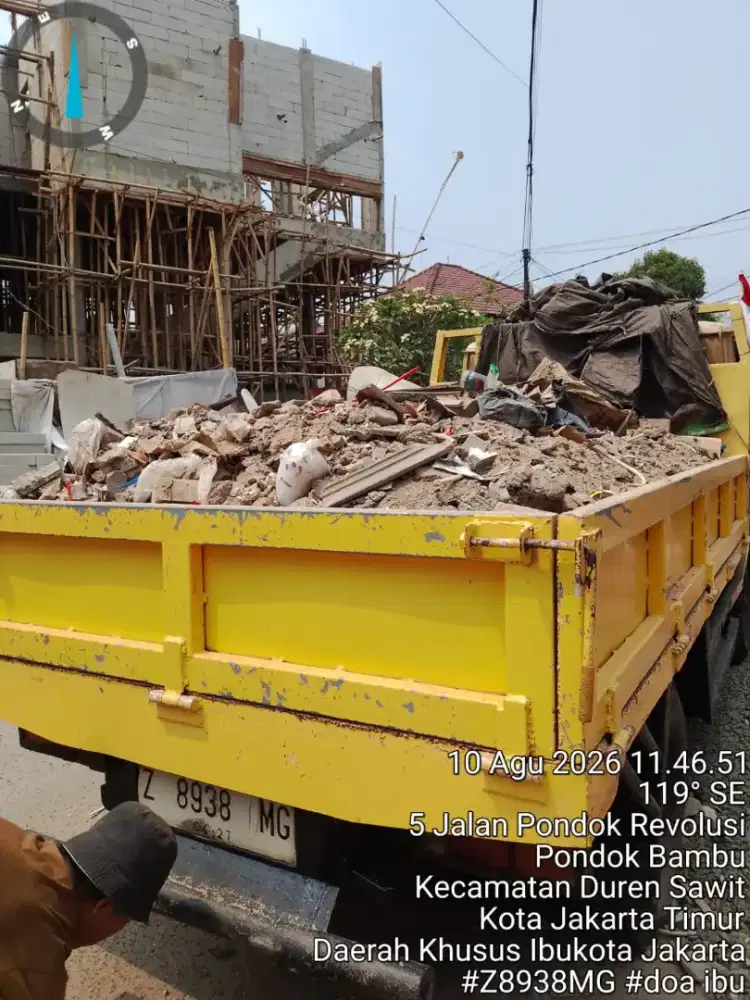 Jasa buang puing sampah