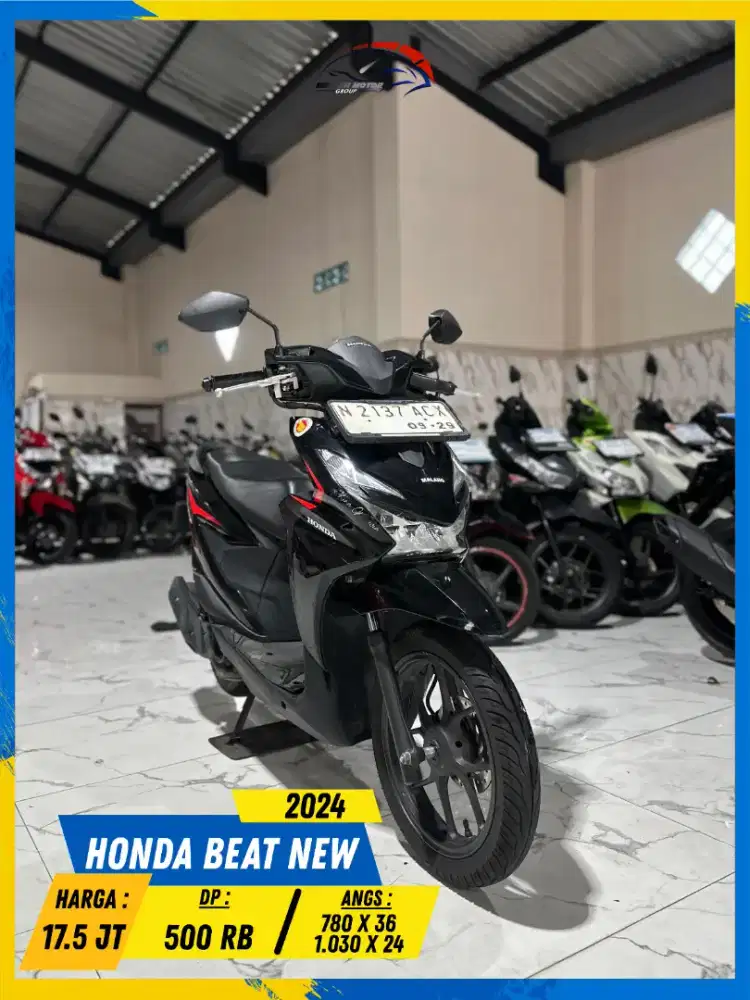 HONDA BEAT NEW 2024 MURAH MERIAH BOSKU HIKMAH MOTOR KEPUH MALANG