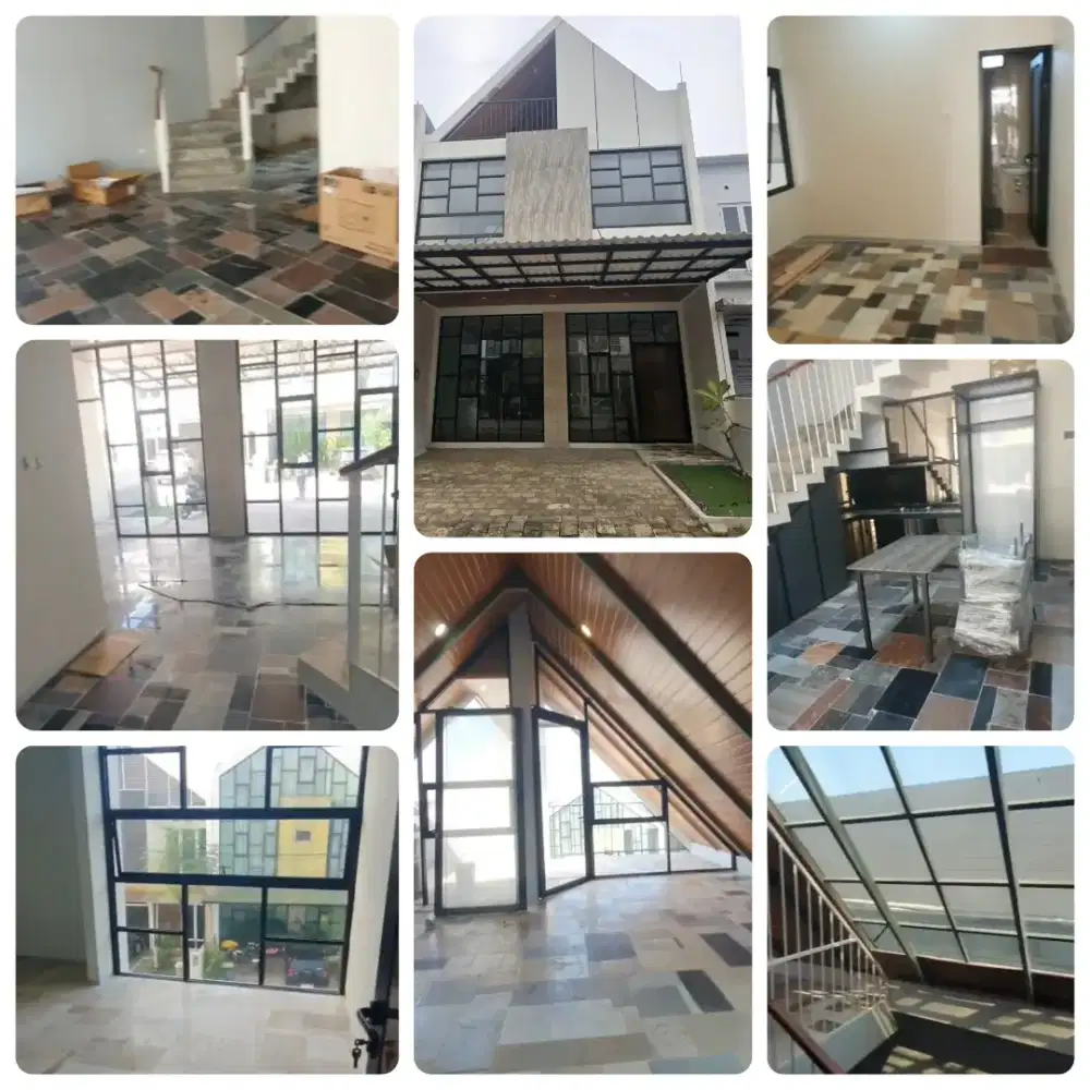 Rumah Brandnew minimalis Modern  3 lt dalam T.hoz