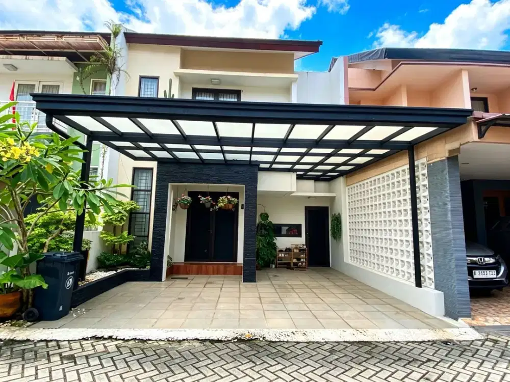 RUMAH SEMI FURNISHED DI JATICEMPAKA | 3 KT | 3 KM | SHM | 1,6 M