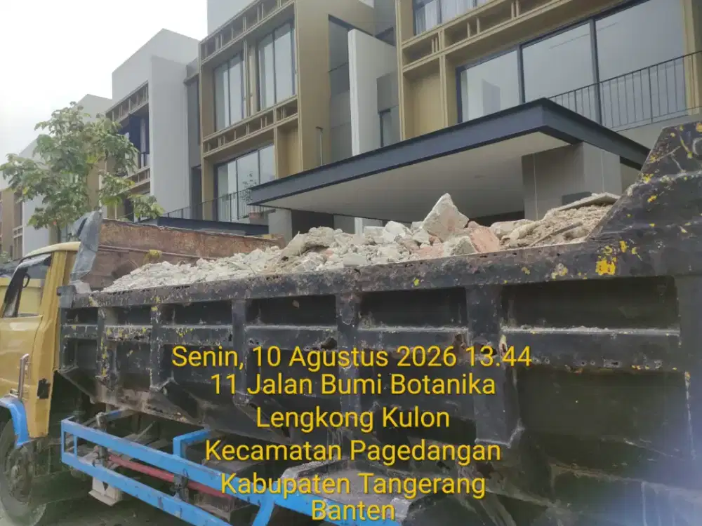 Jasa urugan dan buang puing