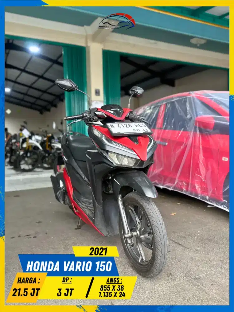 HONDA VARIO 150 2021 BEKAS RASA BARU BOSSKU HIKMAH MOTOR KEPUH MALANG