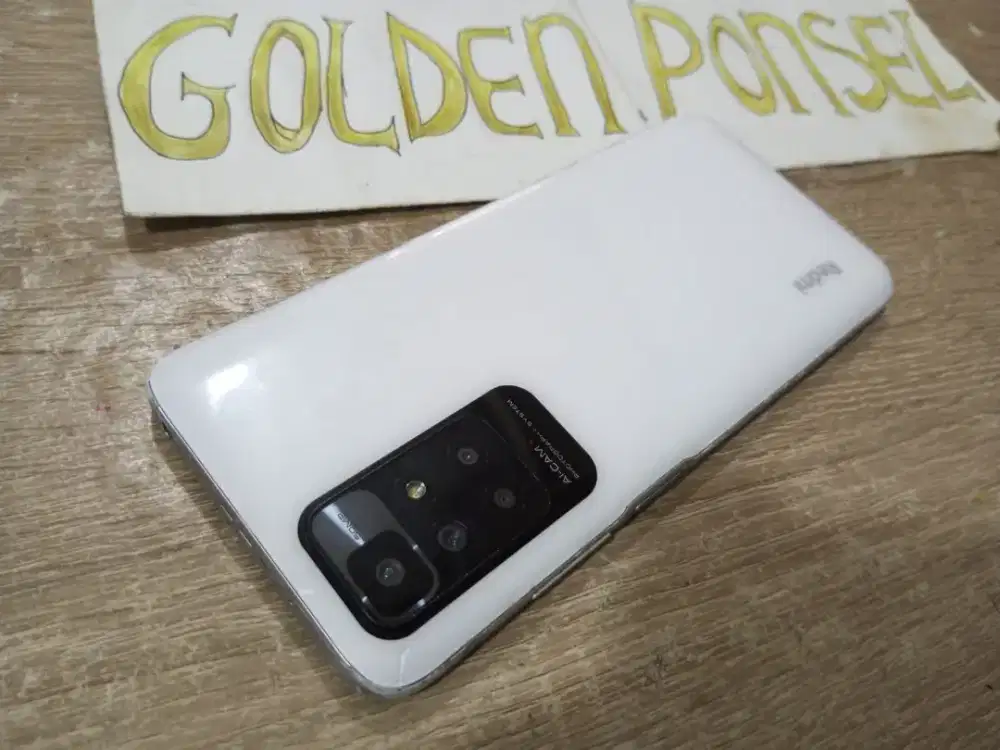 Redmi 10-White.Finger.4G.Ram 4+1/64GB.ORI.GOLDEN PONSEL