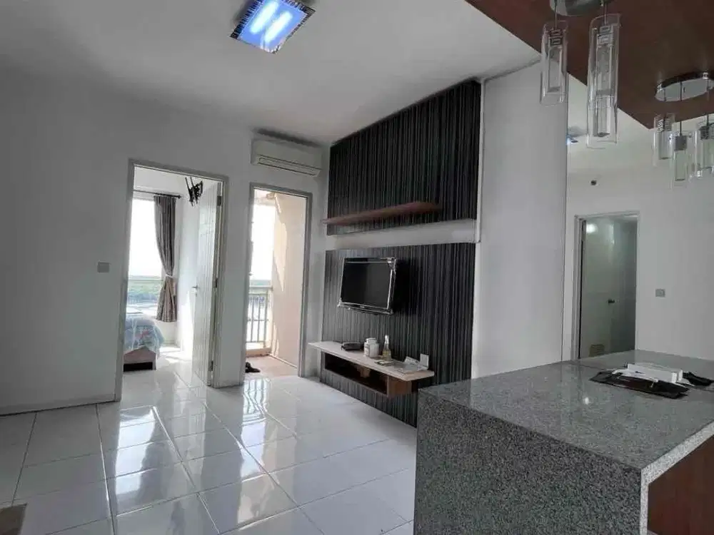 Disewakan Apartemen Eastcoast Residence 2BR Furnished Tower Amethys Lantai 9 View Suramadu,  sebelah Hoky Pakuwon City Surabaya Timur