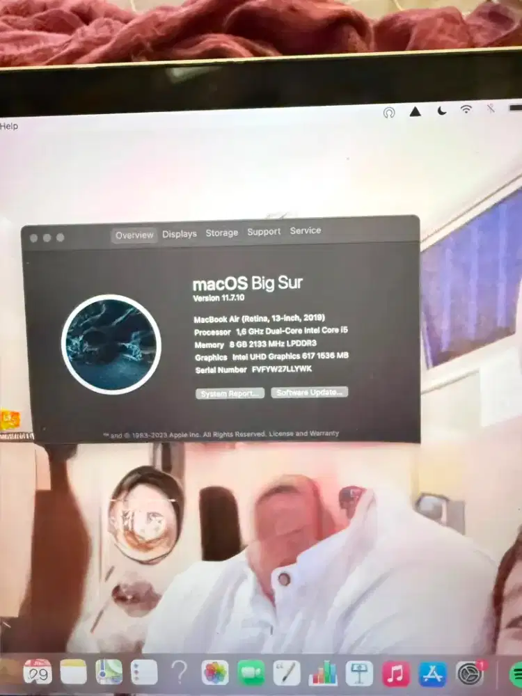 Macbook air ( Retina, 13 inch, 2019