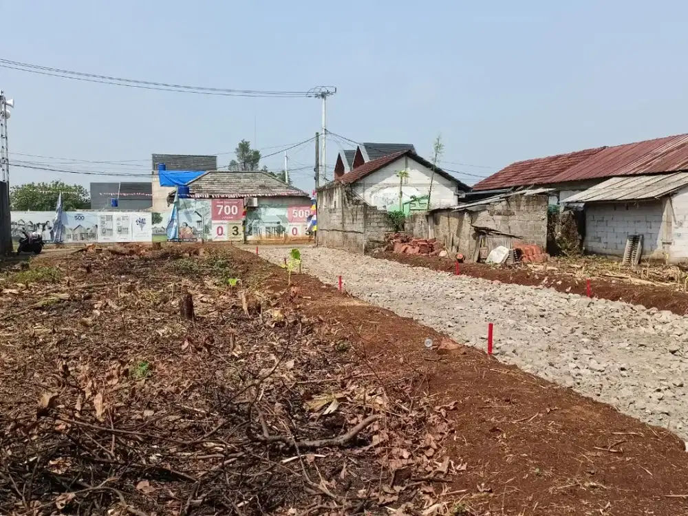 Harga Promo Kavling 10 Menit Stasiun Bojonggede