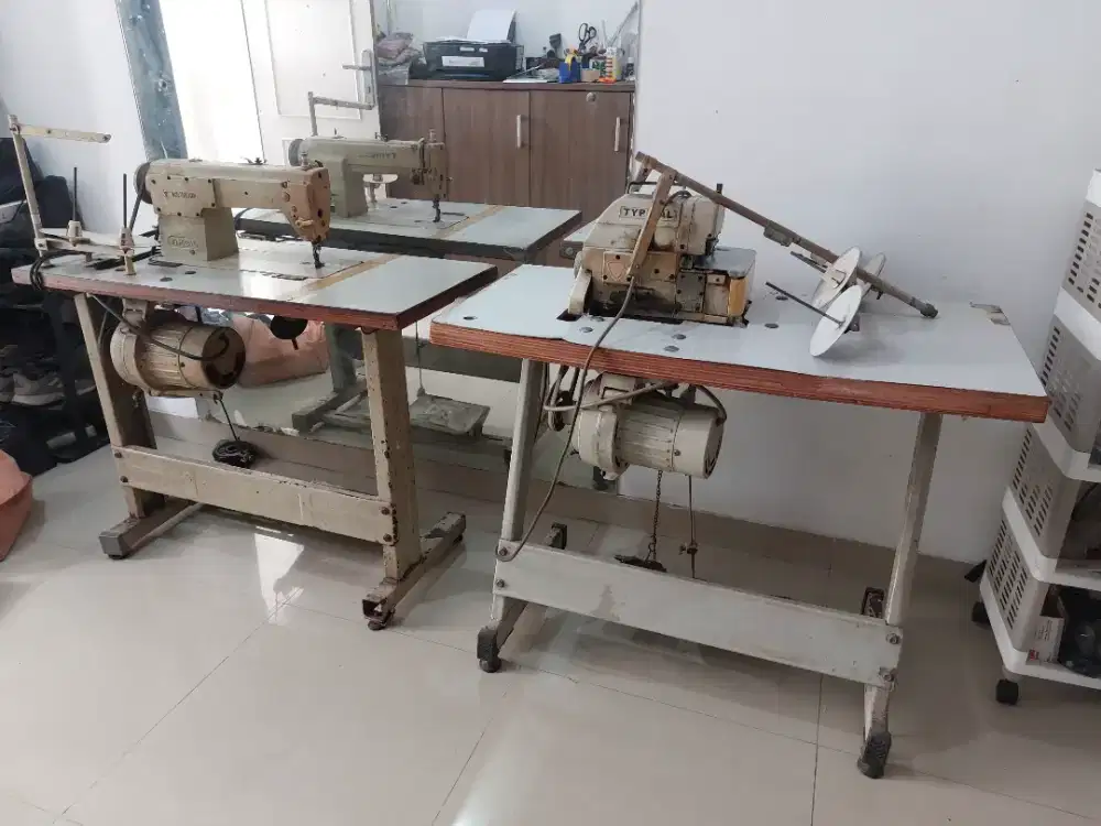DIJUAL MESIN JAHIT & MESIN OBRAS INDUSTRI TYPICAL