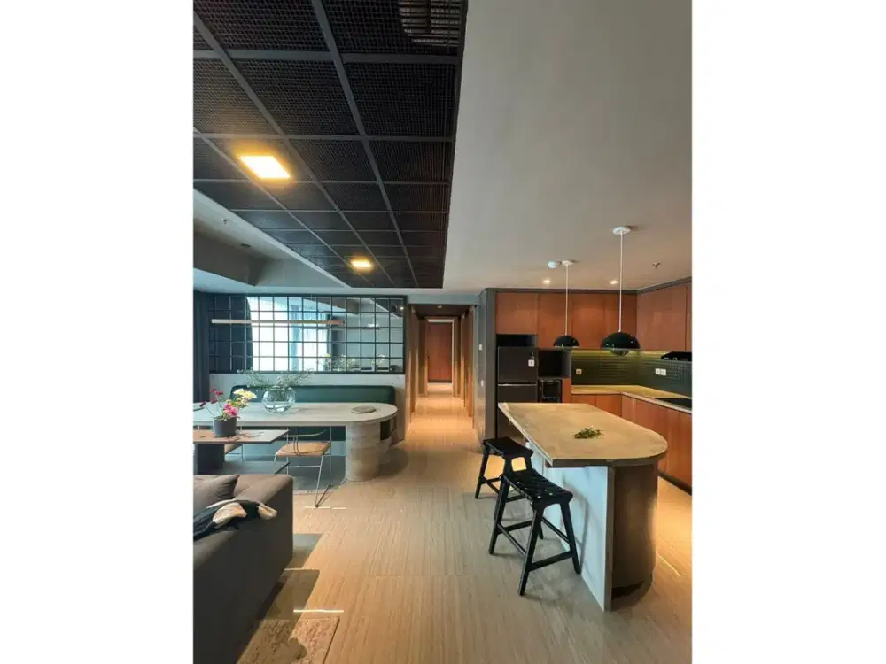 Sewa Apartemen Hillcrest Lippo Village 139m2 Full Furnished View Golf