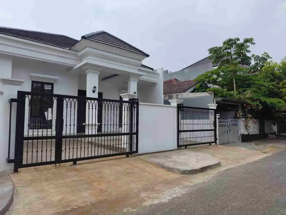 Rumah Renovasi Classic design 1 lantai kencana loka Bsd city