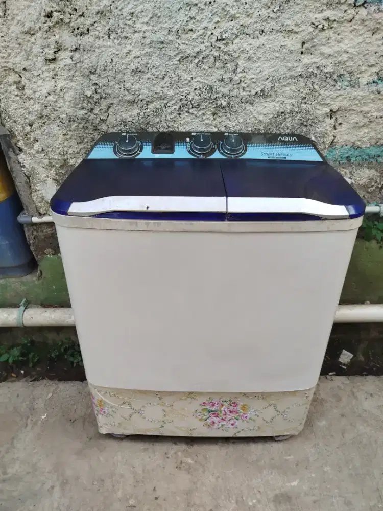 Bismillah dijual mesin cuci Aqua normal