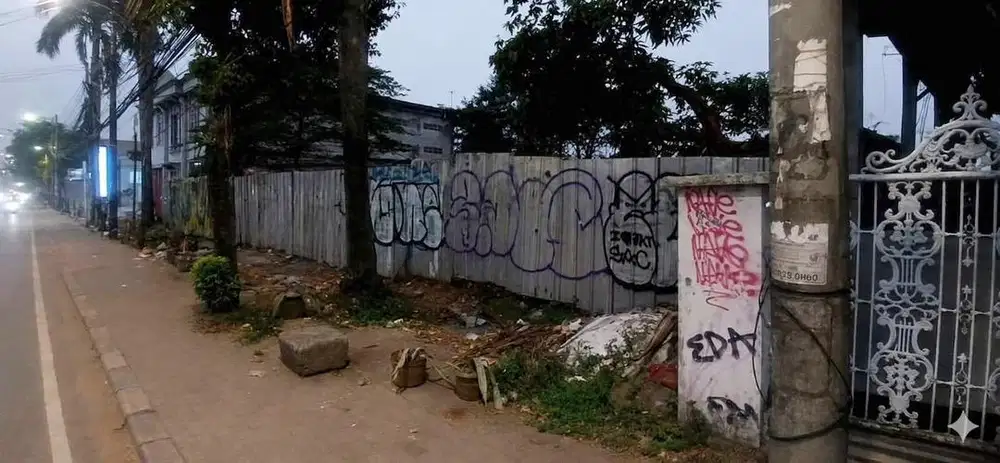 Di jual tanah siap bangun di jalan raya bogor