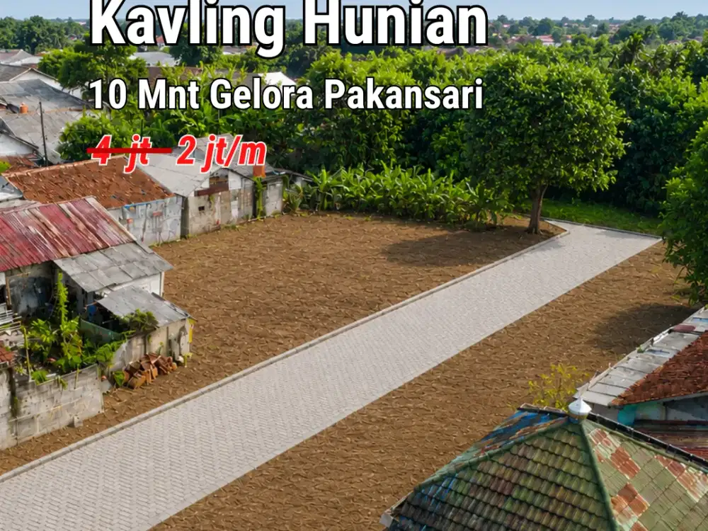 Kavling Cibinong Free SHM 5 Menit Jl. Tegar Beriman