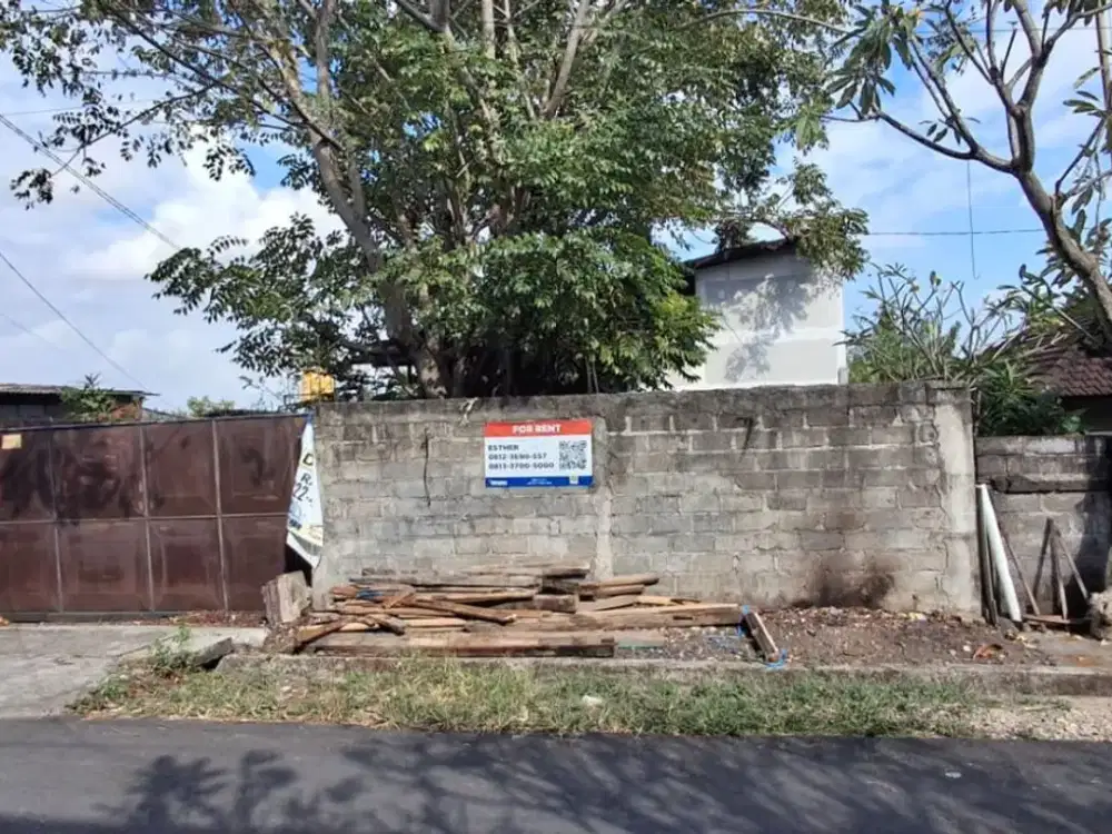 Disewakan tanah bonus Bangunan di Gatsu Tengah, Bali