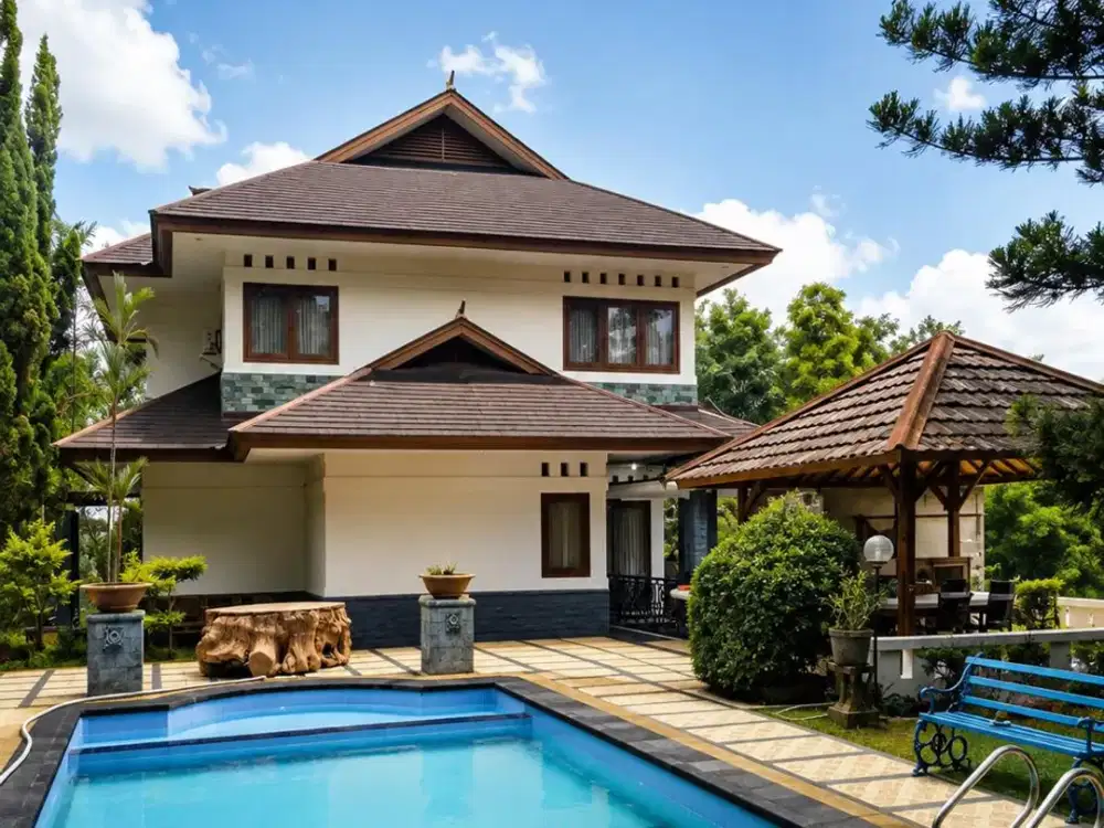 Dijual Murah Ex Villa di Cisarua Bogor Jawa barat