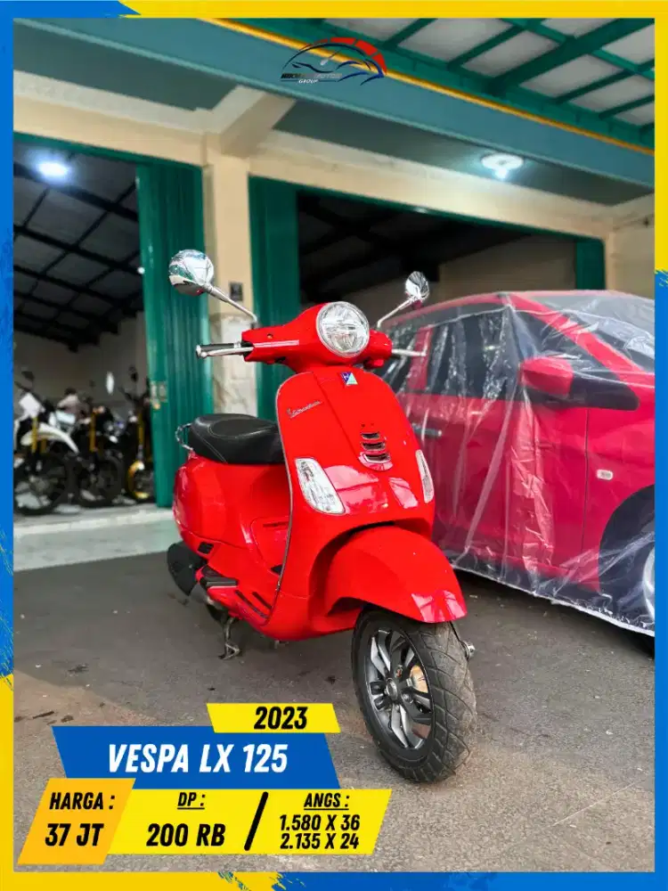 VESPA LX 125 2023 BARANG ISTIMEWA HIKMAH MOTOR KEPUH MALANG