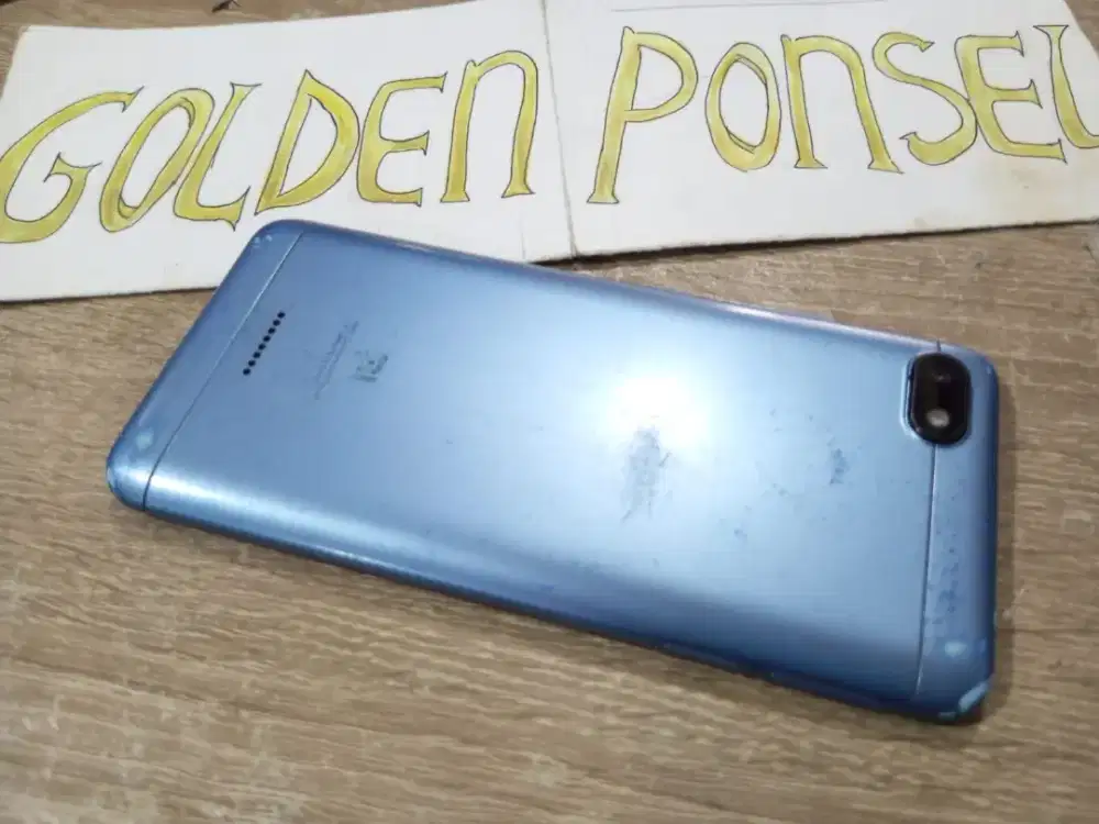 Redmi 6A-4G.Facelock.Ram 2/16GB.ORI.GOLDEN PONSEL