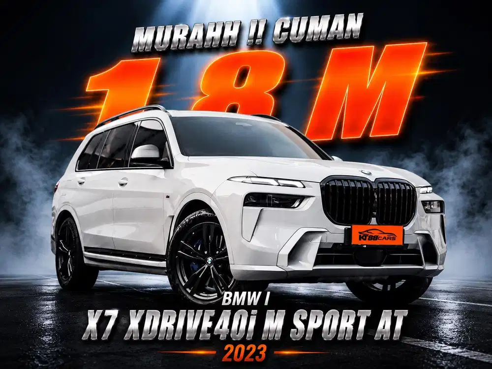 Low Ofo 9rb Miles BMW X7 Xdrive40i M SPORT 2023