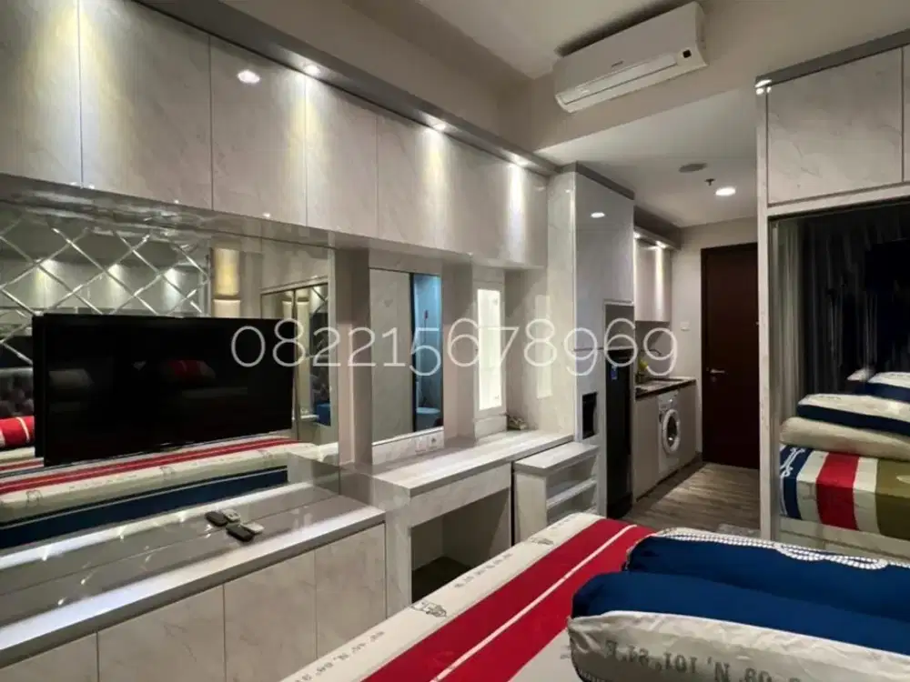Disewakan Apartemen Puri Mansion Jakarta Barat - Studio Fully Furnished, Nice Design Interior