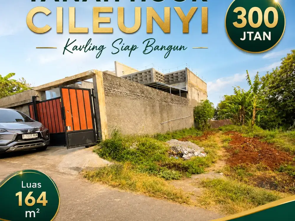 Tanah Siap Bangun 164m² Area Cileunyi Dekat DPR City