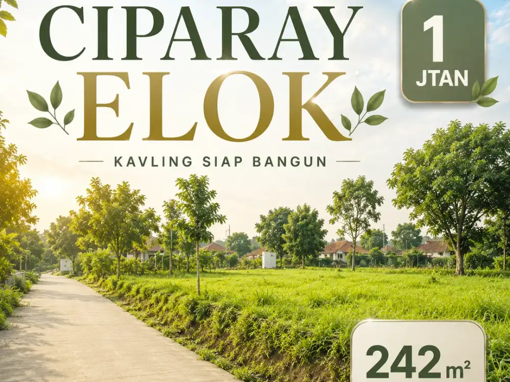 Dijual Tanah di Ciparay – Kavling Ideal untuk Rumah & Investasi
