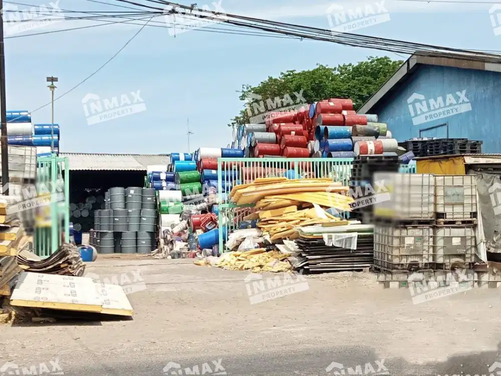 Tanah Luas + Gudang di Sidoarjo Dekat Pergudangan CIP Cocok Untuk Usaha