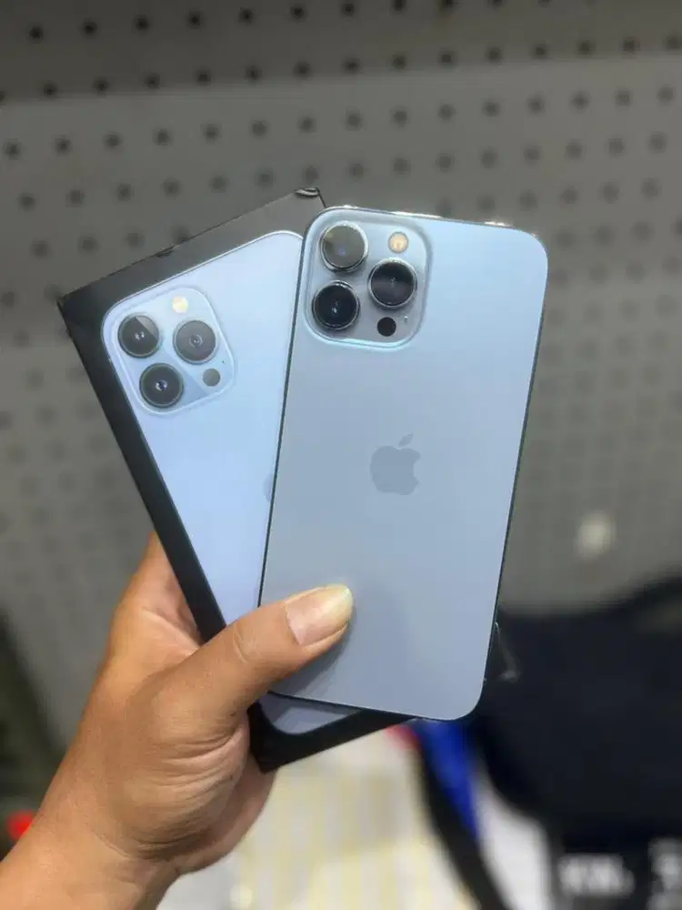 Iphone 13 pro max 128 gb ibox fullset ORI mulus