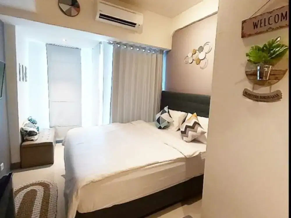 Dijual Apartemen Amor Studio di atas Pakuwon City Mall Full Furnish Bagus Siap Huni Surabaya Timur