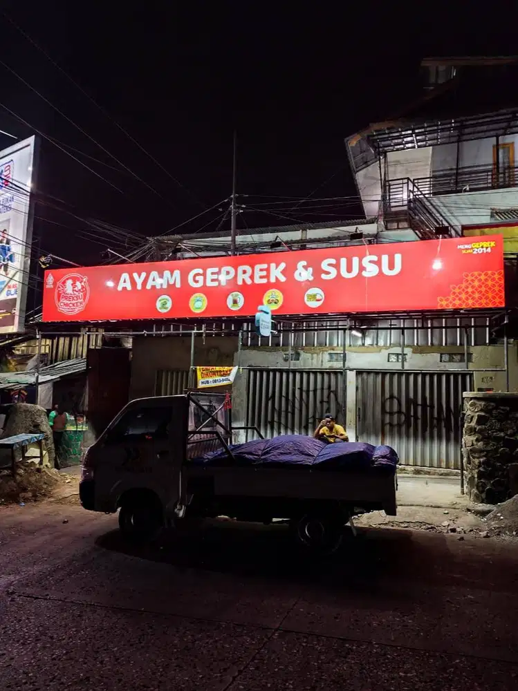 Papan nama | Neon box | Letters Sign | Acrylic | Murah