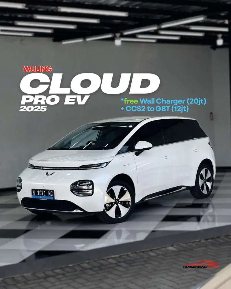 Wuling CloudPro EV 2025 Free Wall Charger etc.