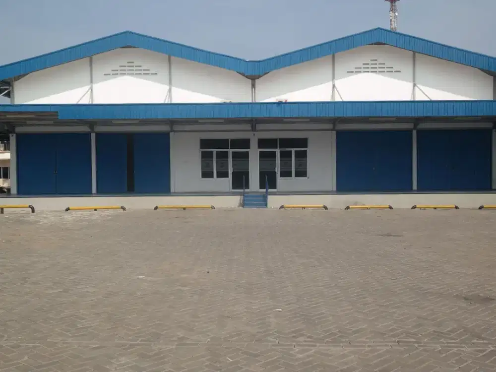 Dijual Gudang + Kantor SHM di Pinggir Tol Cakung Jl Raya Bekasi