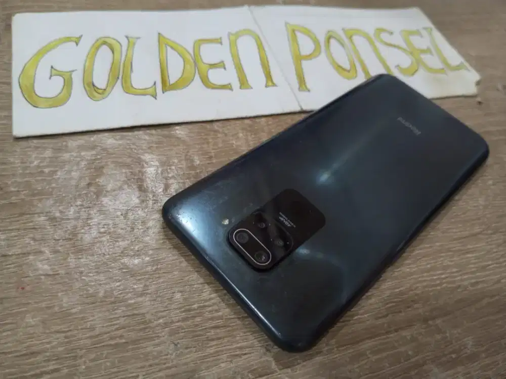 Redmi Note 9-Finger.4G.Black.Ram 6+2/128GB.ORI.GOLDEN PONSEL