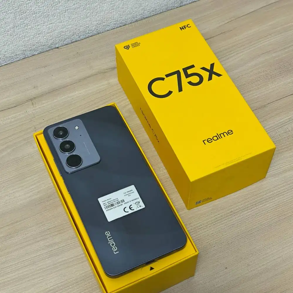 REALME C75X 8/128GB – SIAP PAKAI!