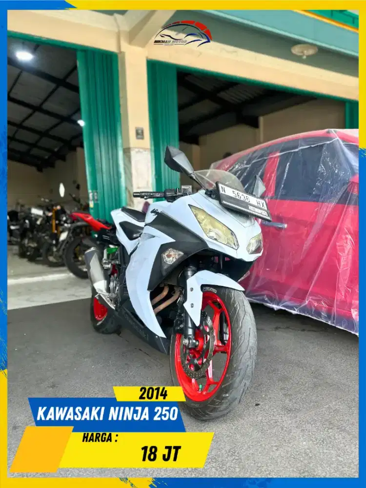 KAWASAKI NINJA 250 2014 READY MASZEHH HIKMAH MOTOR KEPUH MALANG