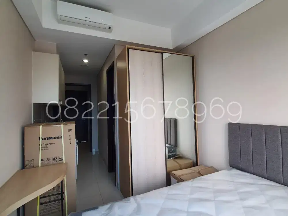 JUAL BU!!! Apartemen Puri Mansion Jakarta Barat - Studio Fully Furnished, Brand New