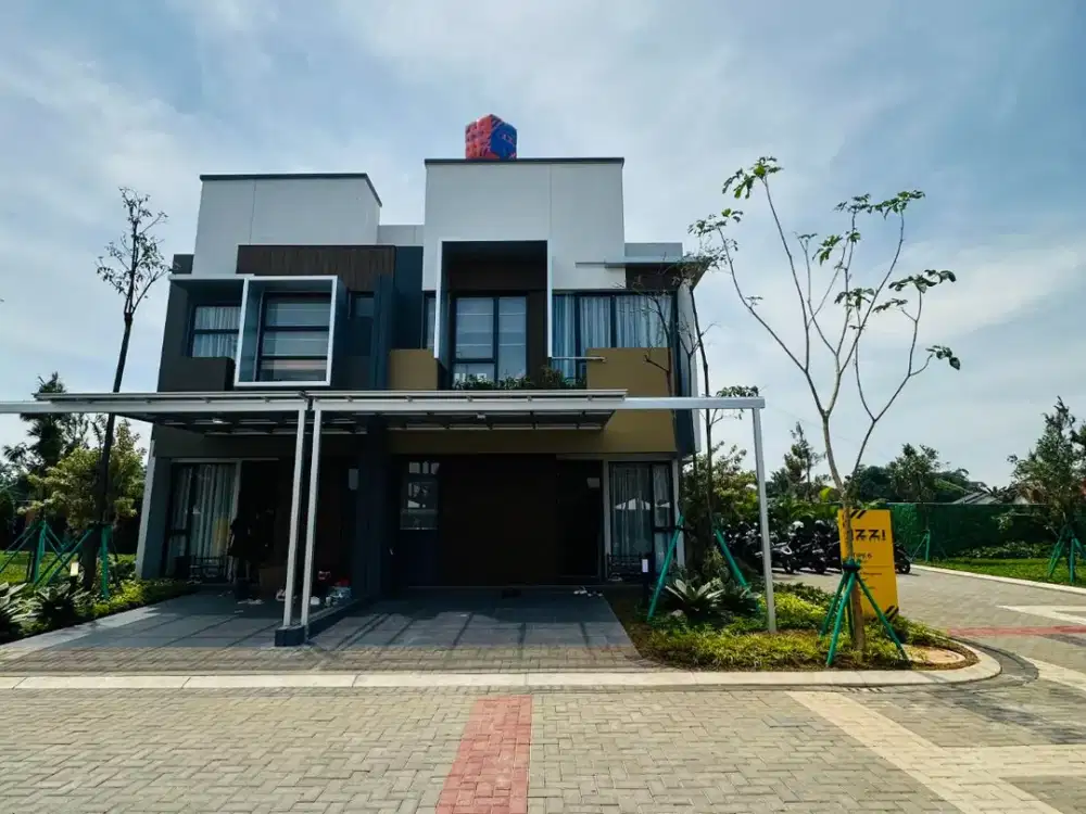 RUMAH BARU HARGA PROMO IZZI BSD CITY 10 MENIT KE AEON MALL!