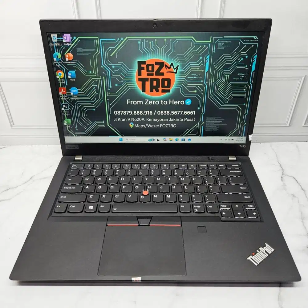 Laptop Office Professional Lenovo Thinkpad T495 Ryzen 5 3500U 8/256GB