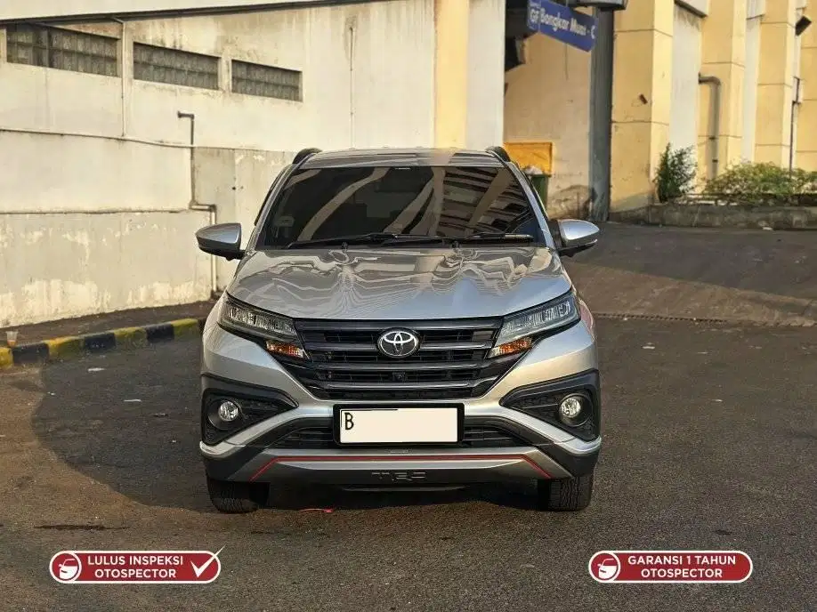 Km 27rb Toyota Rush S Trd 1.5 AT 2020 Silver Record modif Camera 360