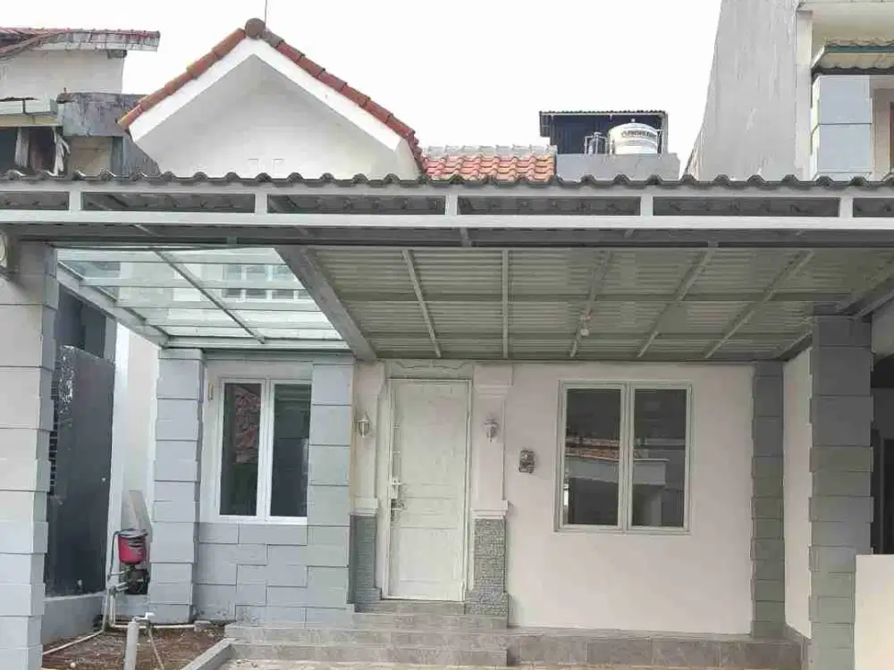 Dijual rumah kota wisata Cibubur cluster depan rapi, free kitchen set