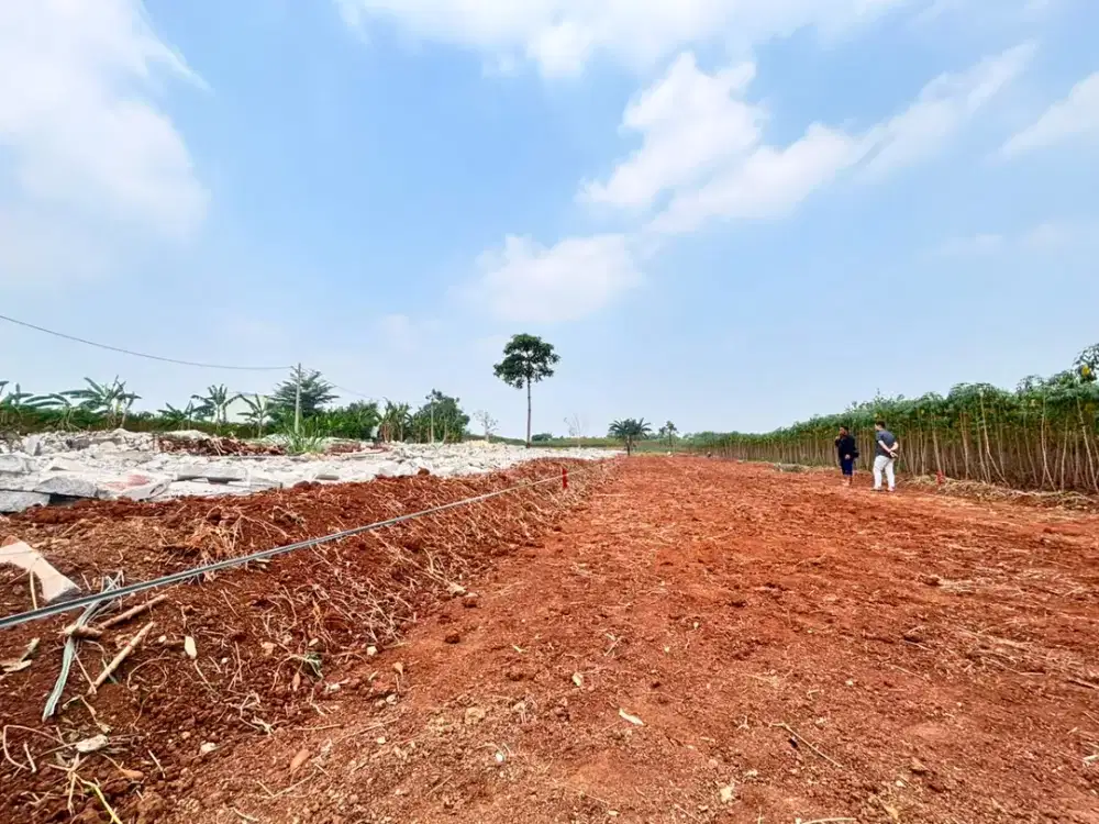 Dijual Tanah Kavling 1 Juta-an, 20 Menit Stasiun Citayam