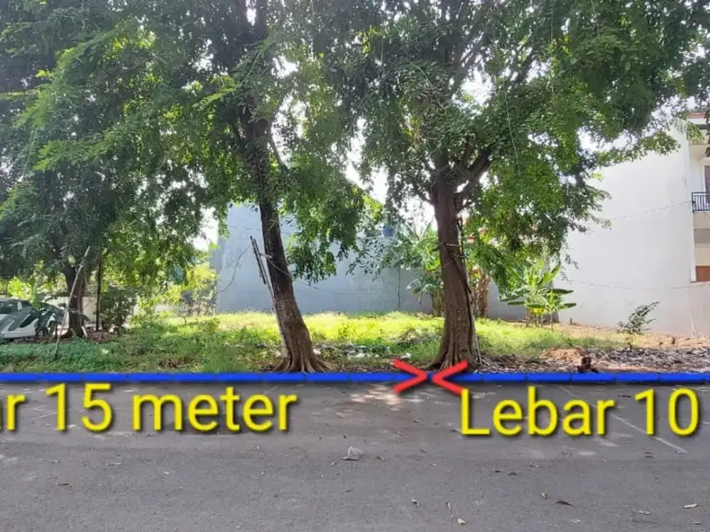 DiJual Cepat Kavling Siap Bangun Cluster Aster Harapan Indah 1 dekat (Gor Tunas Harapan) Ada 3 (tiga) unit
