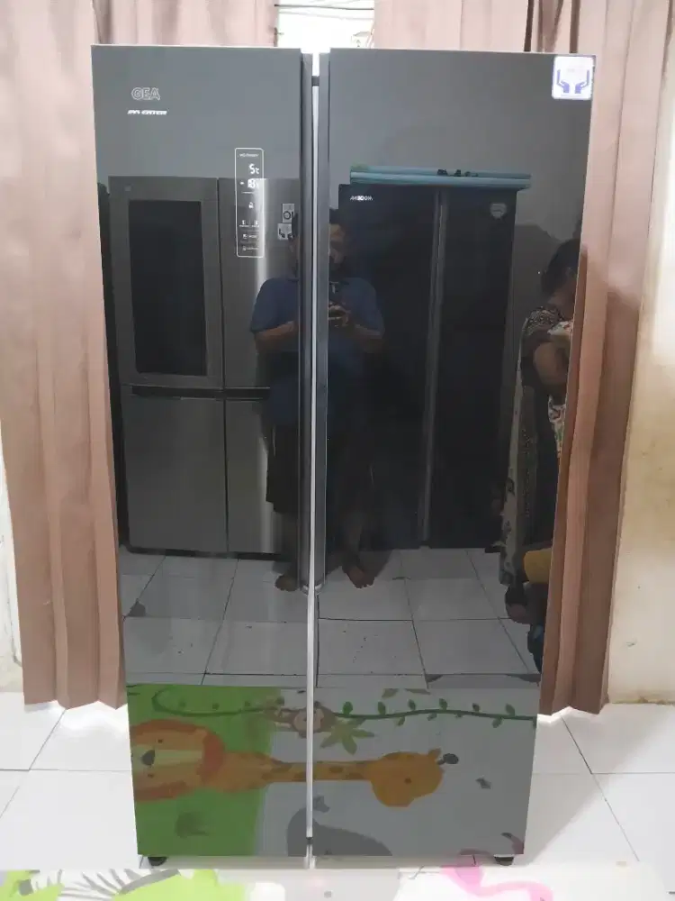 Dijual kulkas side by side mulus